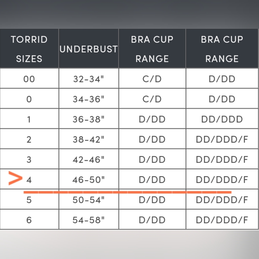 Torrid Curve Collection Bustier Size 4= 4x/26 - image 8